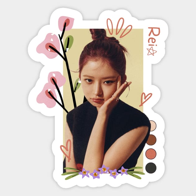 REI IVE Ive Sticker TeePublic