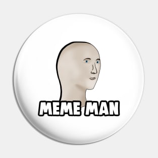 The Meme Man Pin