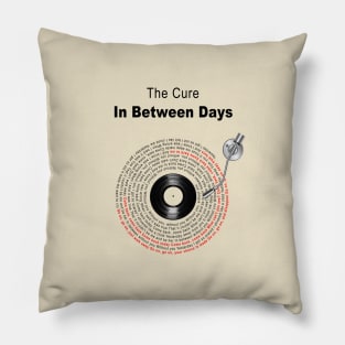 IN BETWEEN DAYS LYRICS ILLUSTRATIONS Pillow