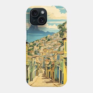 Escadaria Selaron Brazil Vintage Tourism Travel Poster Art Phone Case