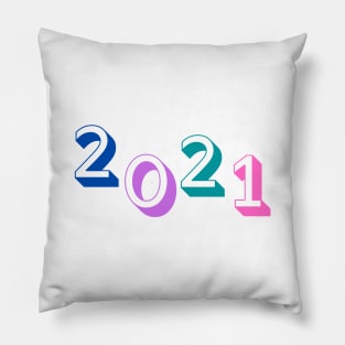 2021 - New Year Design Pillow