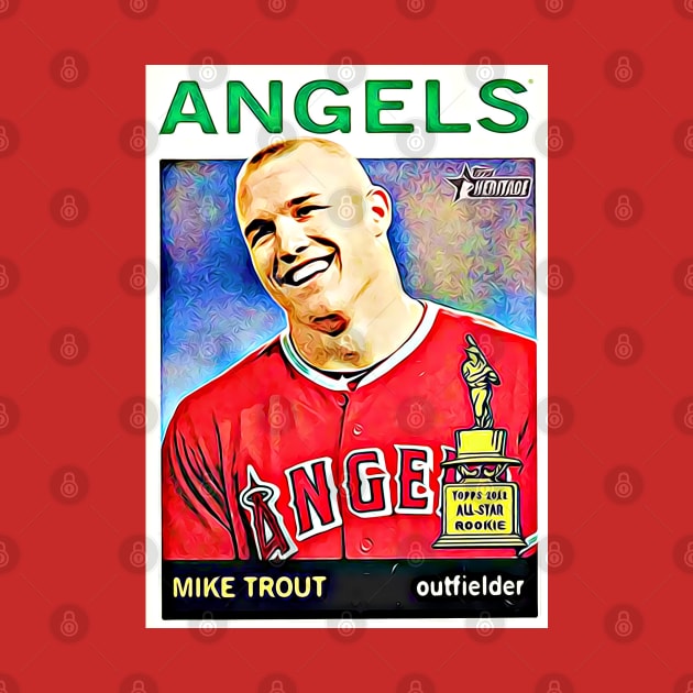 Mike Trout: 2013 Flashback Champs by flashbackchamps