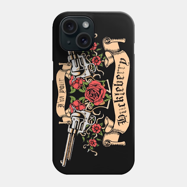 I'm your Huckleberry Phone Case by woodsman