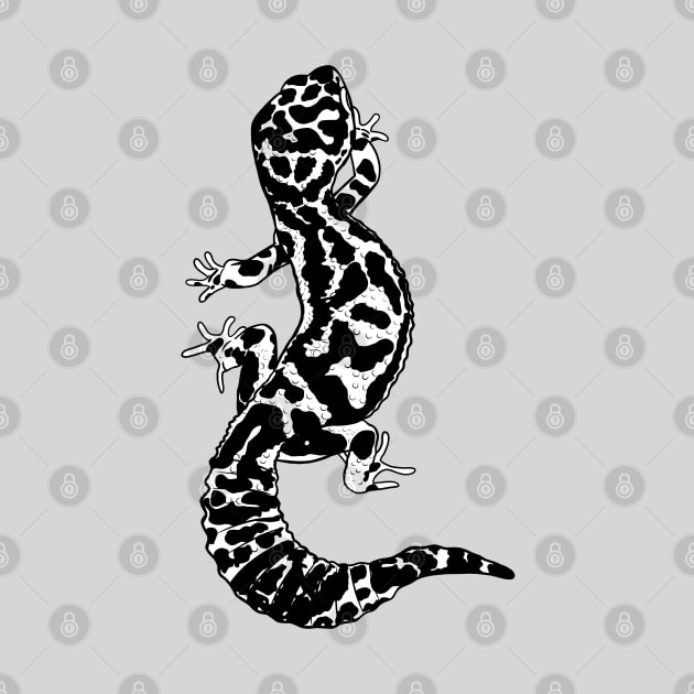 Leopard gecko by Kuchinska design