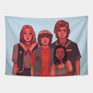 Scoops Troop Group Tapestry