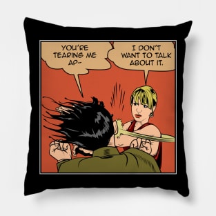 Lisa Stops the Meme Pillow