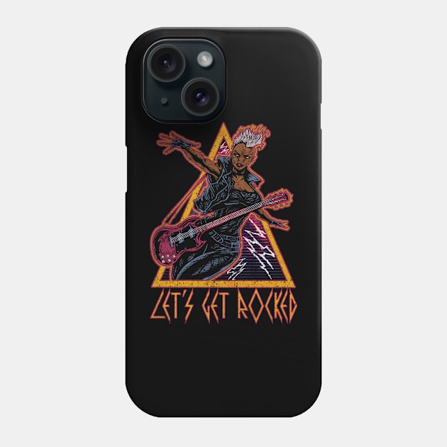 LET'S GET ROCKED Phone Case by joeyjamesartworx