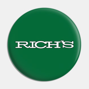 Rich's Department Store.  Atlanta, Georgia Pin