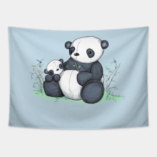 Plushie Panda Tapestry