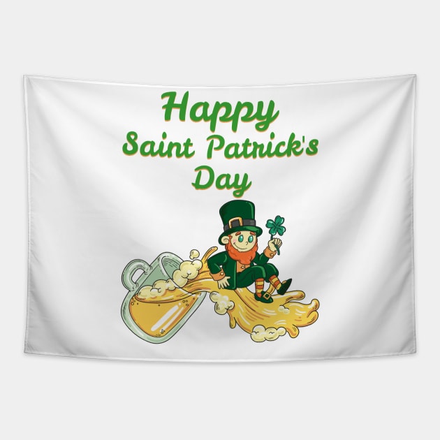 St Patricks Day Tapestry by Kencur