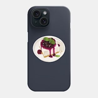 Blueberry Cheesecake Phone Case