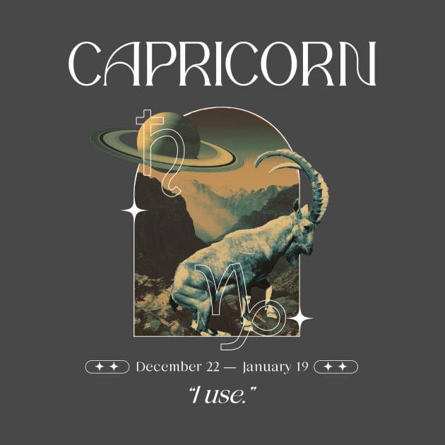 I use Capricorn Zodiac Sign by Pisceandaydreamer