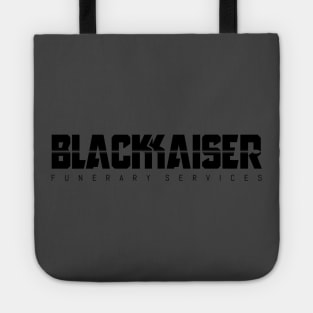 Black Kaiser Funerary Services Tote