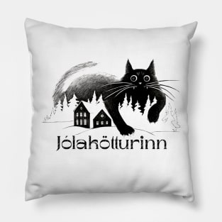 Jólakötturinn - The Yule Cat Pillow