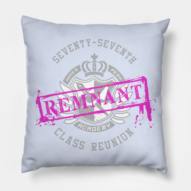 Remnant Class Reunion Pillow by NoNamedSuperhero