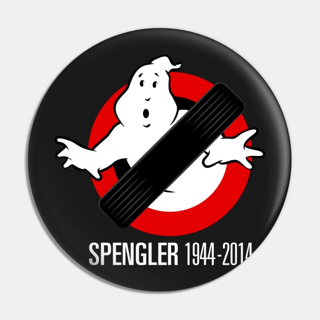 RIP Spengler Ghost Buster Pin by PatrickScullin