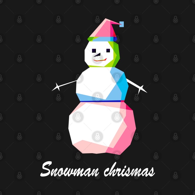 Christmas Day 2020 Snowman by Yopi