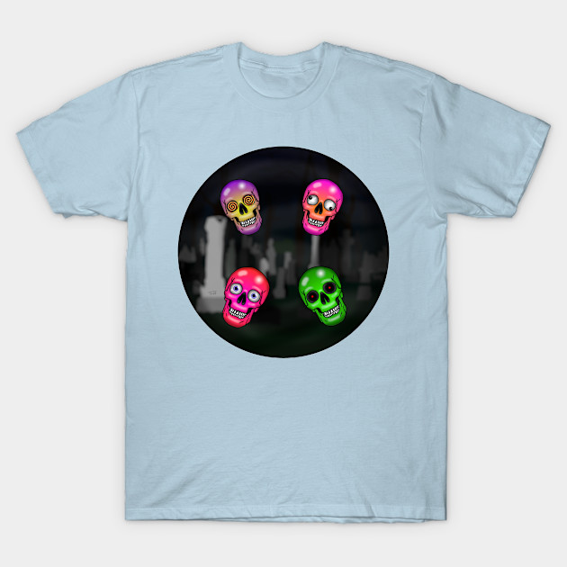 Disover Skulls, the Scab Four - Skulls - T-Shirt