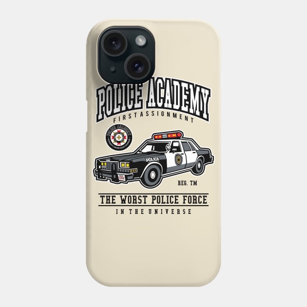 Police academy Phone Case by OniSide