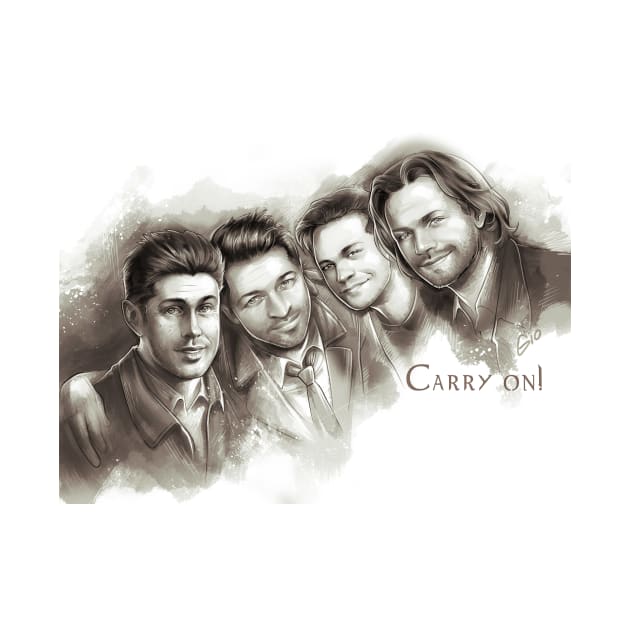 Carry on - Team Free Will Forever by GioGui