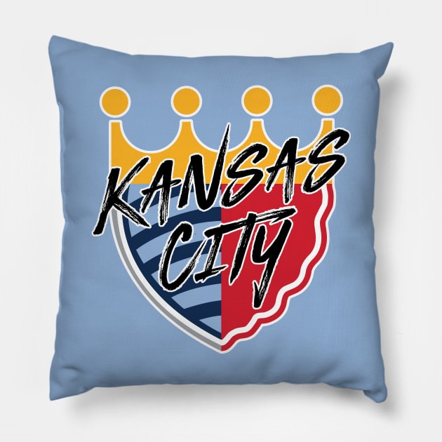 Kansas City Sports Pillow by bellamuert3