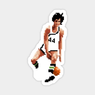 Pete Maravich Pixel Magnet