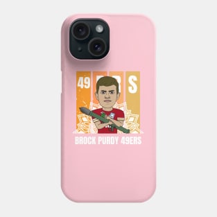 BROCK PURDY SAN FRANCISCO 49ERS Phone Case