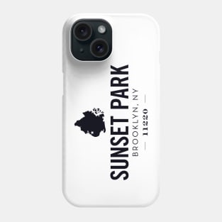 Sunset Park (black) Phone Case