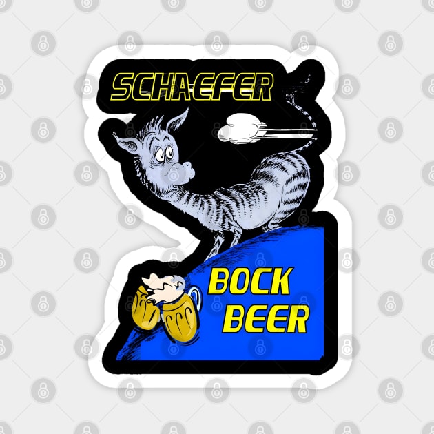 Schaefer-Beer Magnet by dtr_art