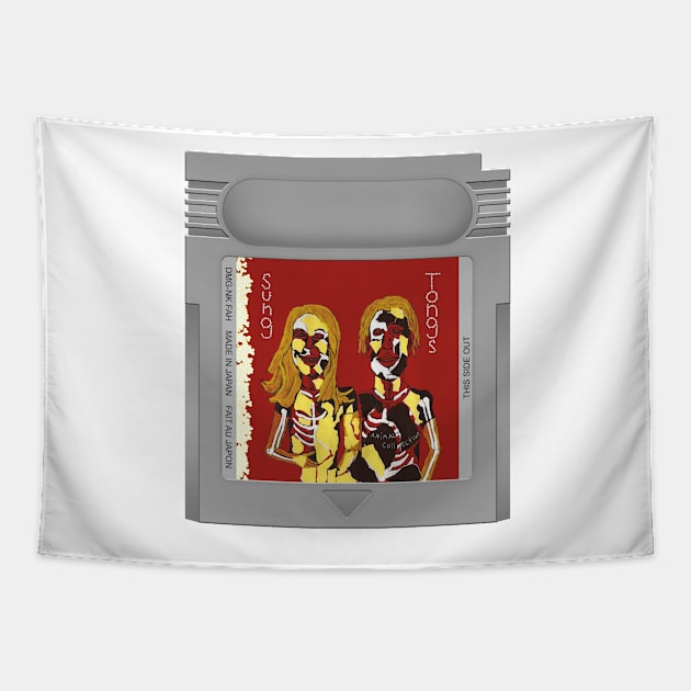 Sung Tongs Game Cartridge Tapestry by PopCarts