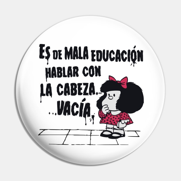 Pin em frases