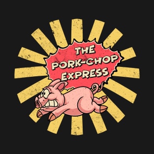 The Pork Chop Express Retro Japanese T-Shirt