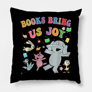 Read Book Cute School Teacher Librarian Elephant Pigeon Pillow