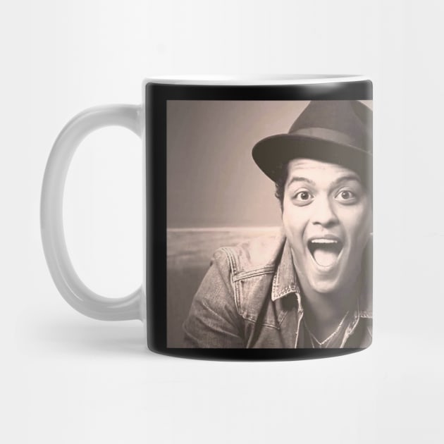 Discover Bruno Mars Mug ブルーノマーズ マグカップ 約350ml 音楽ファッション 洋楽好き 東京ドームコンサート