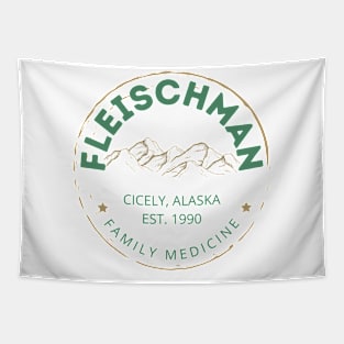 Fleischman Family Medicine Northern Exposure Cicely Alaska Tapestry