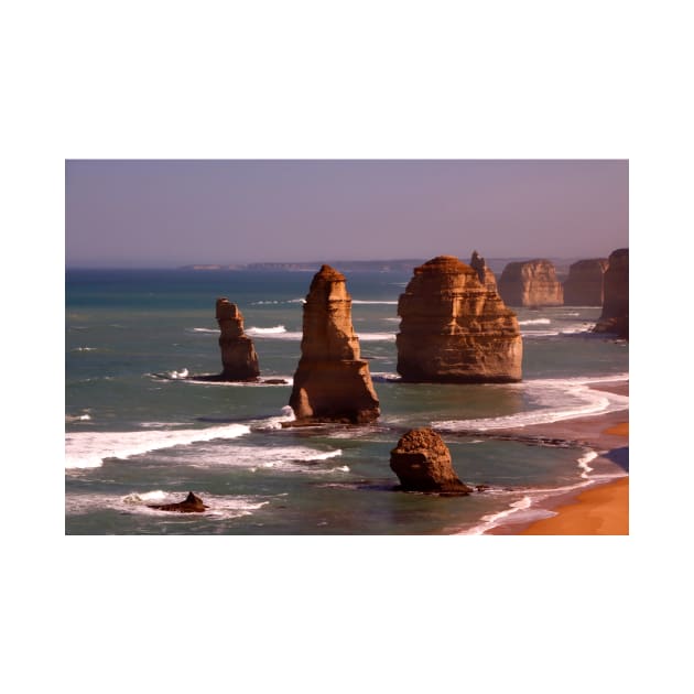 The Twelve Apostles Coastal Formation by jwwallace