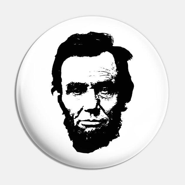 Abraham Lincoln Pin by Nerd_art