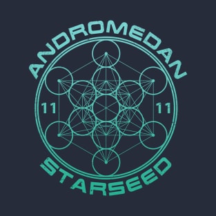 Andromedan Starseed Sacred Geometry T-Shirt