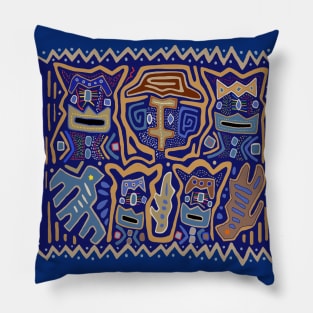 Shaman Floating Head Spirits Pillow