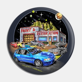 Hot Rods Pin