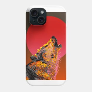 red moon rising Phone Case