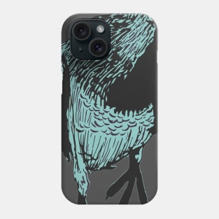 Curious Red-eyed Pigeon Phone Case