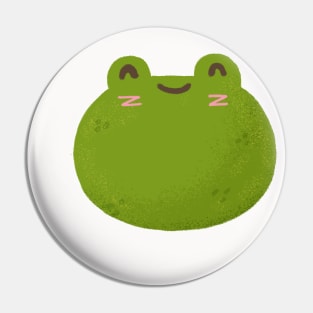 Smiling Cute Little Frog Pin