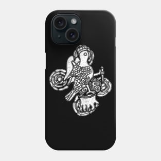 Hampton Court Anne Boleyn Falcon Badge Carving Phone Case