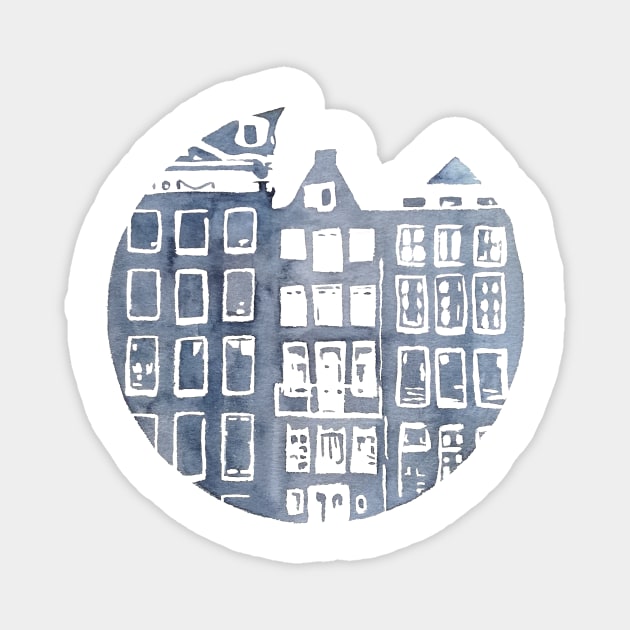 Amsterdam Magnet by RosanneCreates