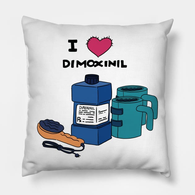 Dimoxinil Pillow by TeeAguss