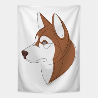 Siberian Husky - Brown Tapestry