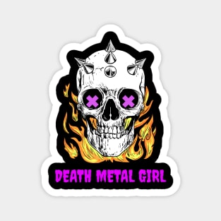 Death Metal - Metal Girl Magnet