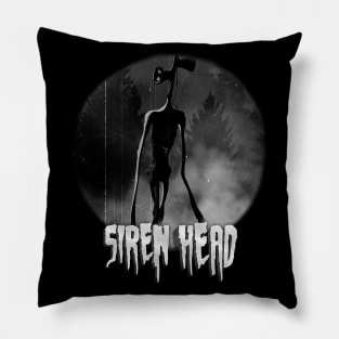 Scary Siren Head vintage meme Pillow