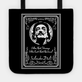 Salvador Dali Quote Design Tote